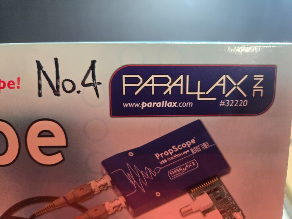 Parallax USB Oscilloscope #32220 **LOT C** (PC)