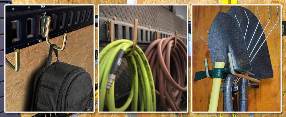 E-Track J Hooks Portable Steel Hanger Tie Down Anchors E Track Accessories