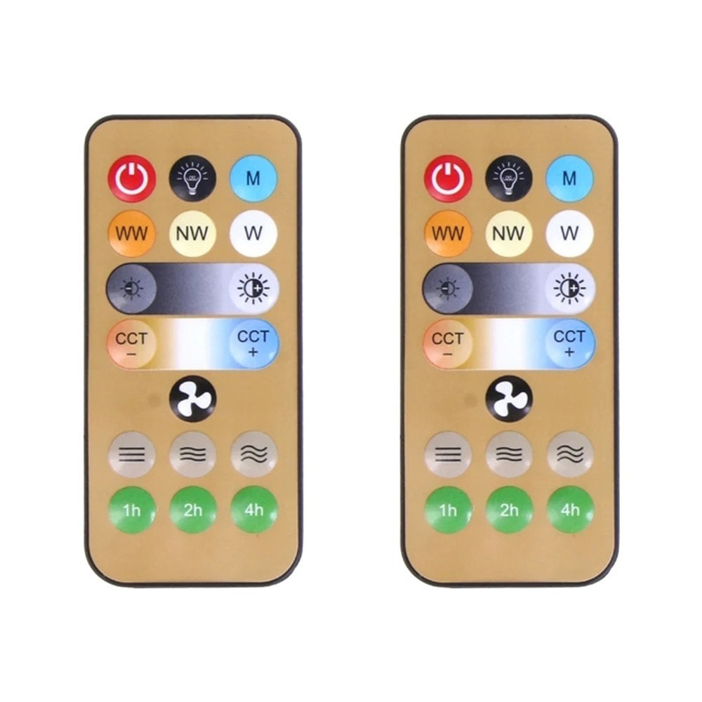 2 Pack For E27 Ceiling Fan Remote Control for Convenient For Home Lighting