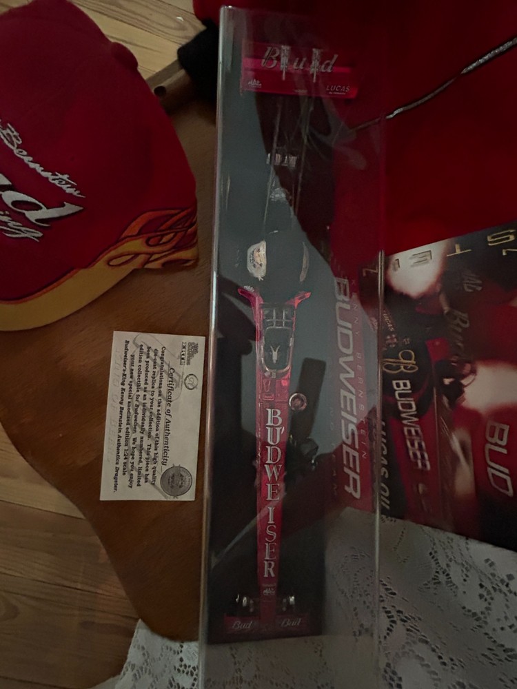 Kenny Bernstein signed memorabilia