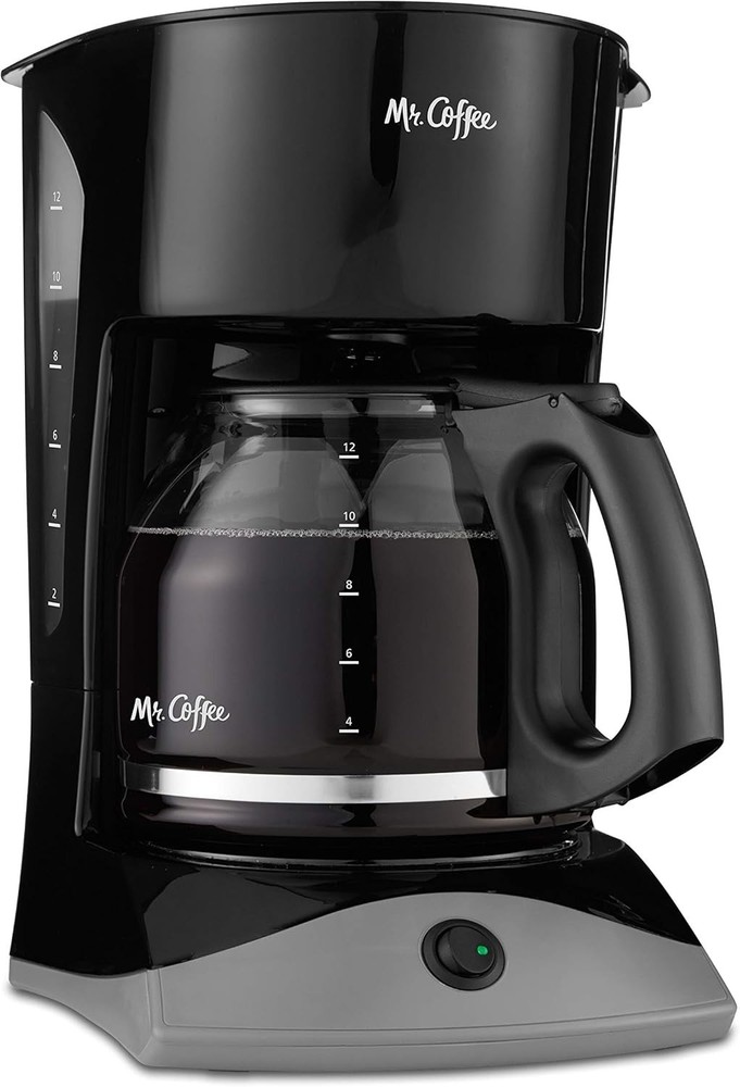 Versatile Black Coffee Maker - 12 Cups, Fully Automatic with Easy Cleaning
