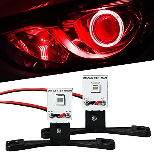 LED Devil Eye DRL LED Module for Projector Lens Retrofit DIY Demon Evil Red