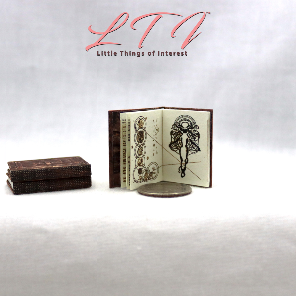 DARKHOLD MCU Version 1:12 Scale Miniature Readable Illustrated Book Marvel