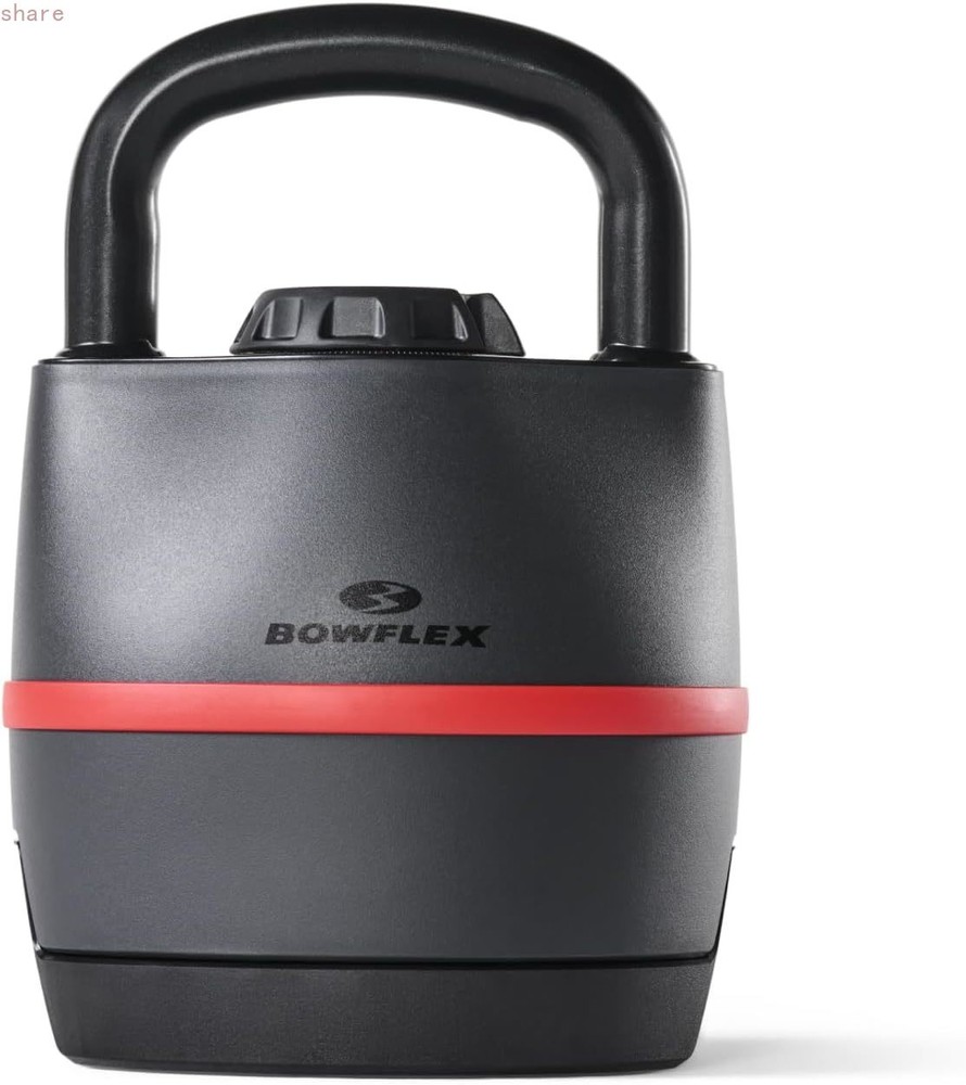 BowFlex SelectTech 840 Adjustable Kettlebell, Black
