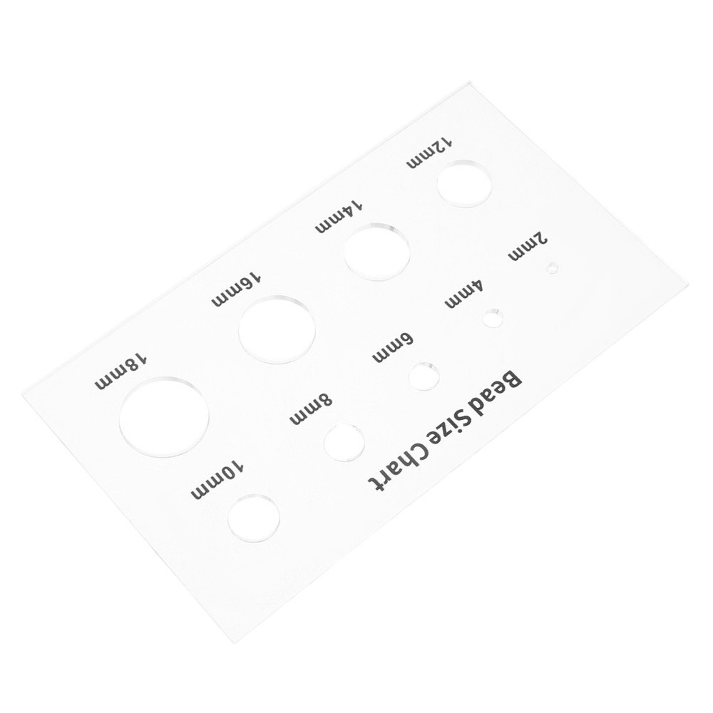 Bead Measuring Tool for Round Objects Reference Guide Measurement