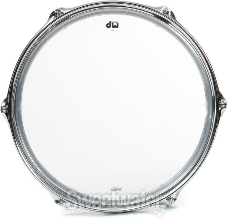 DW Design Series Chrome Piccolo Tom w/bracket - 12"