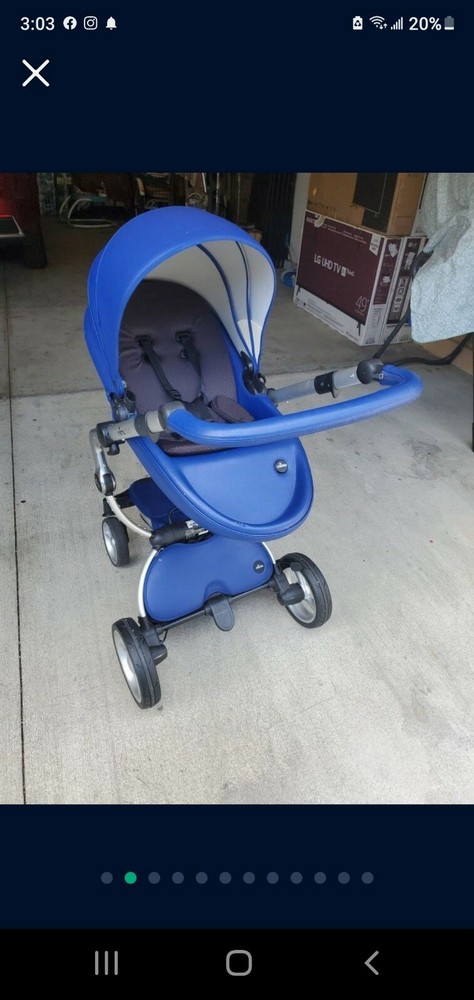 Mima Xari Royal Blue Black Chassis & Starter Pack