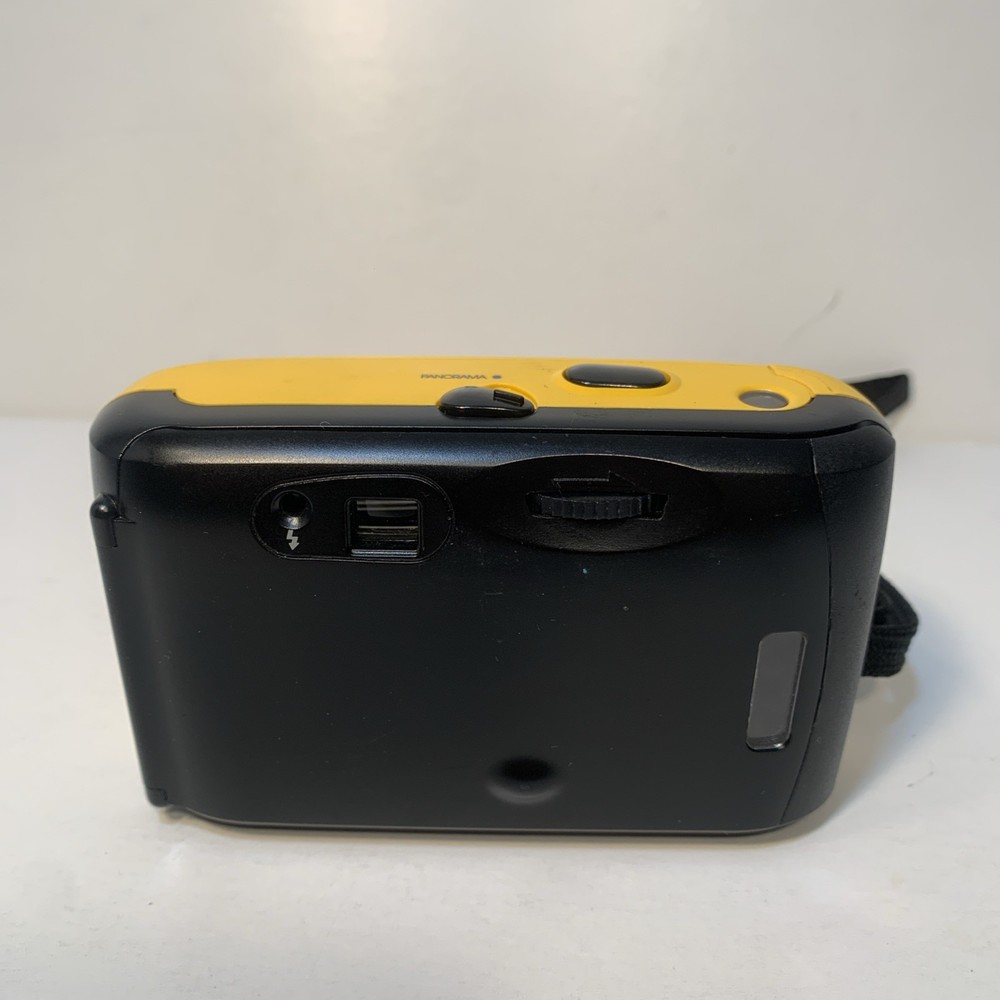Ansco Vision Compact 35mm Panorama Yellow Camera