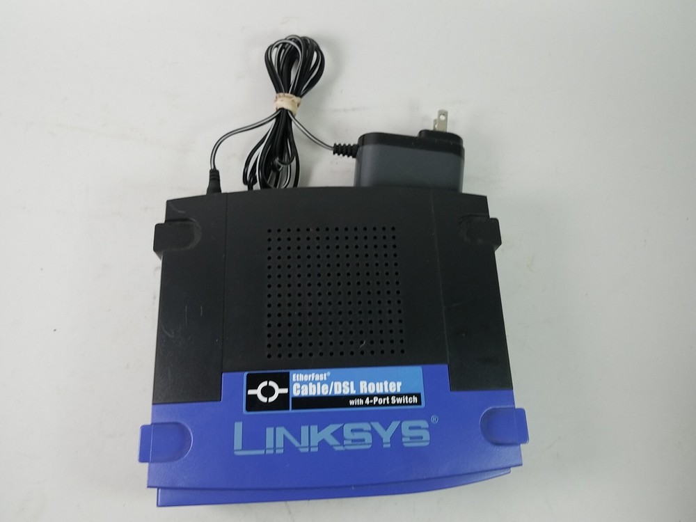Linksys EtherFast Cable DSL Router 4-Port Switch BEFSR41 ver.4.3