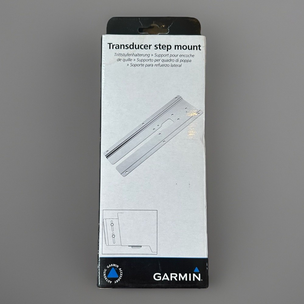 Garmin 010-12106-00 Accessory Step Mount Bracket For Transom Transducers *New*
