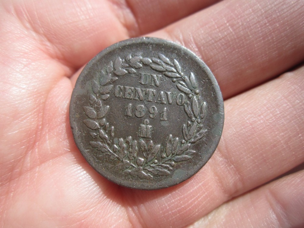 1891 MEXICO UN CENTAVO