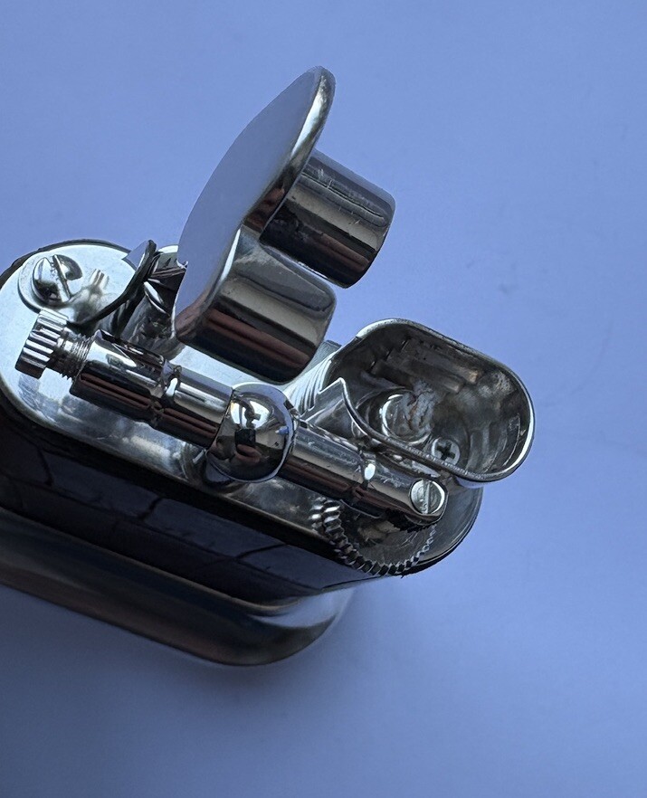 Boxed Dunhill Unique Club ‘Fluid’ Table Lighter - Overhauled