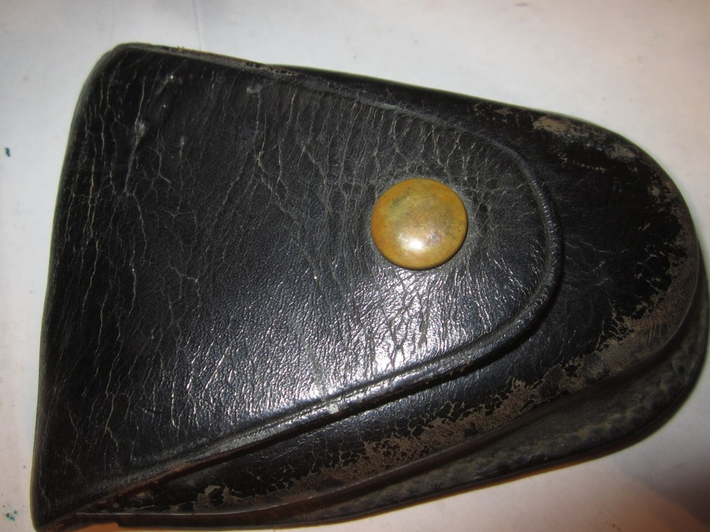 Vintage BAUER BROS Leather Handcuff Pouch Case Holster Holder