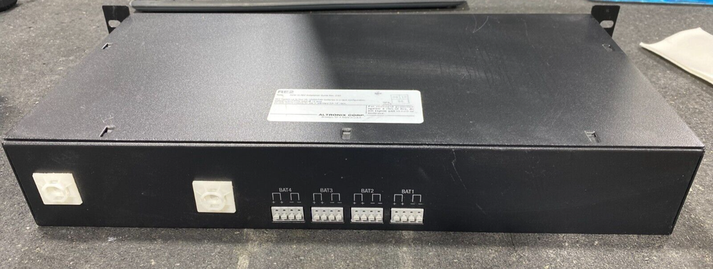 Altronix Rack Mount Battery Enclosure Model RE2