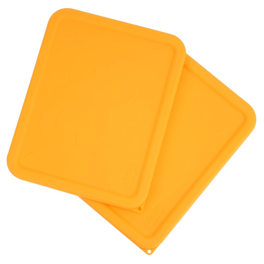 11 Cup Rectangle Silicone Storage Cover Lids Replacement for Pyrex 7212-PC Gl...