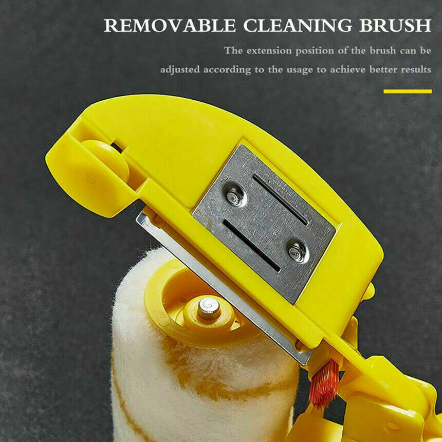 Multifunctional Clean-Cut Paint Edger Roller Brush Safe Tool Wall Corner Ceiling