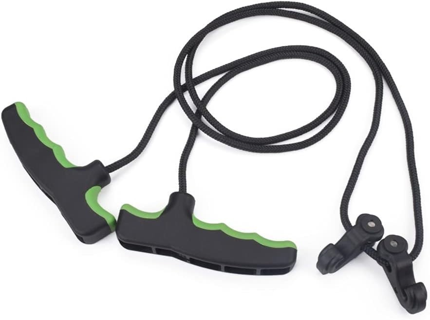 Double Handle Crossbow Cocking Device - Adjust 65'' Ergonomic Tool for Safety