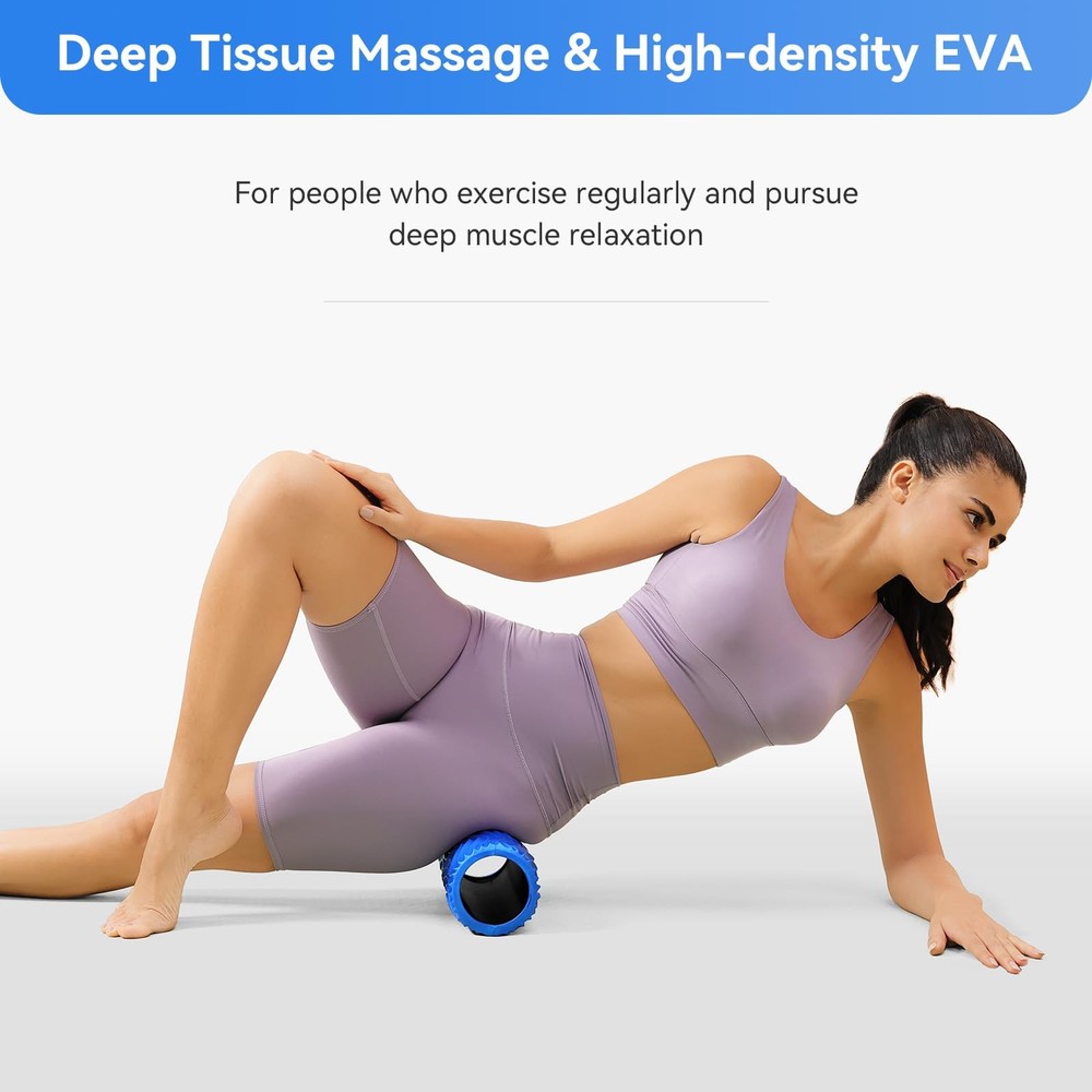 Foam Roller Medium Density Back Roller for Deep Tissue Muscle Massage of The ...