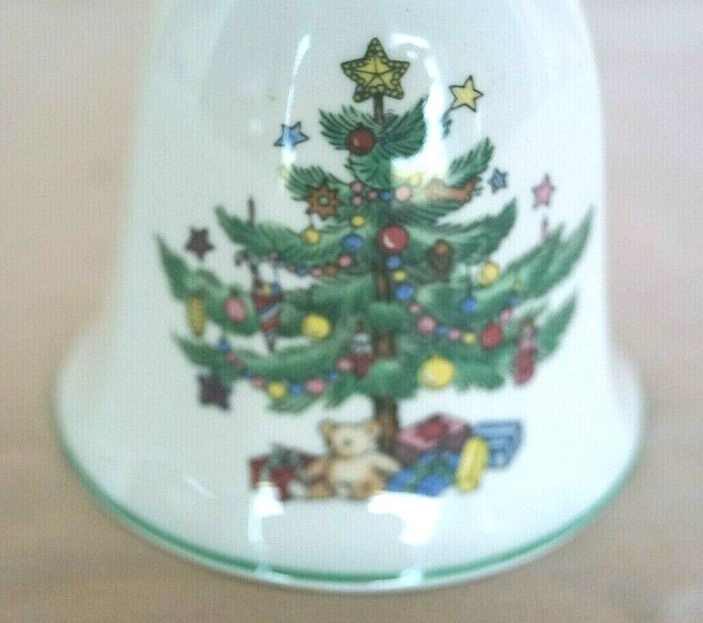 Happy Holidays Bell by Nikko