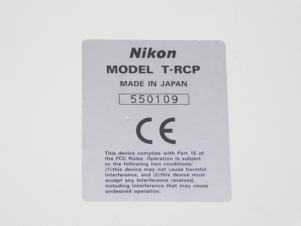 Nikon T-RCP Microscope Motorized Remote Control Pad Panel Interface Unit Japan