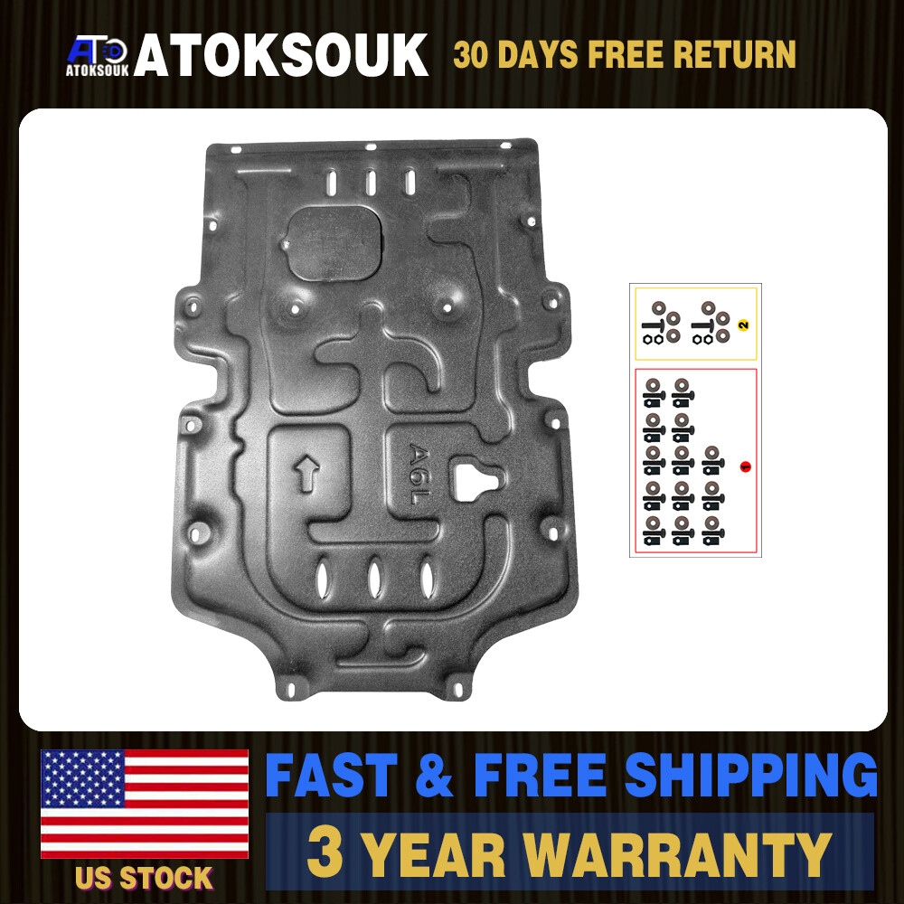 Front Engine Motor Splash Guard For Audi A6 2019-2024 Engine Shield Board