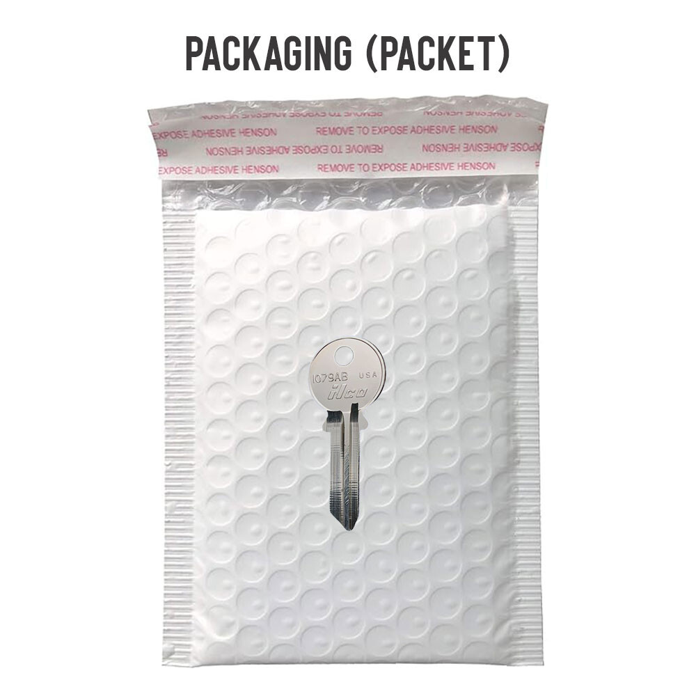 1079AB Key Blank 5-PIN – Nickel