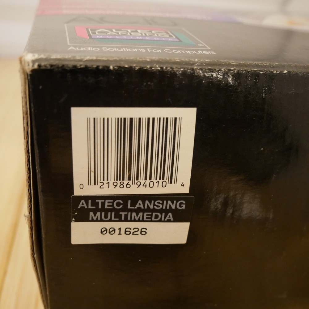 Rare 1994 Vintage Altec Lansing Computer Audio Controller AC10 with original box