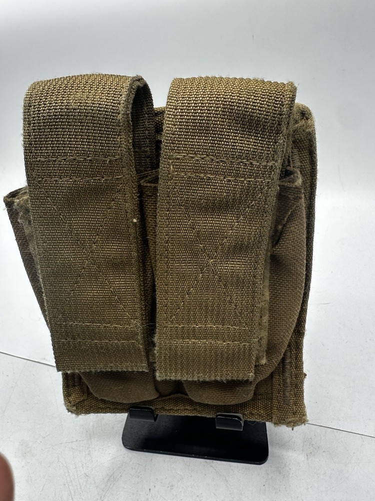 SPEC OPS Double Pistol magazine pouch Tool Flashlight Coyote Brown