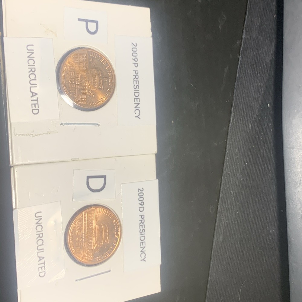 2009 P & D Bicentennial Lincoln Cents