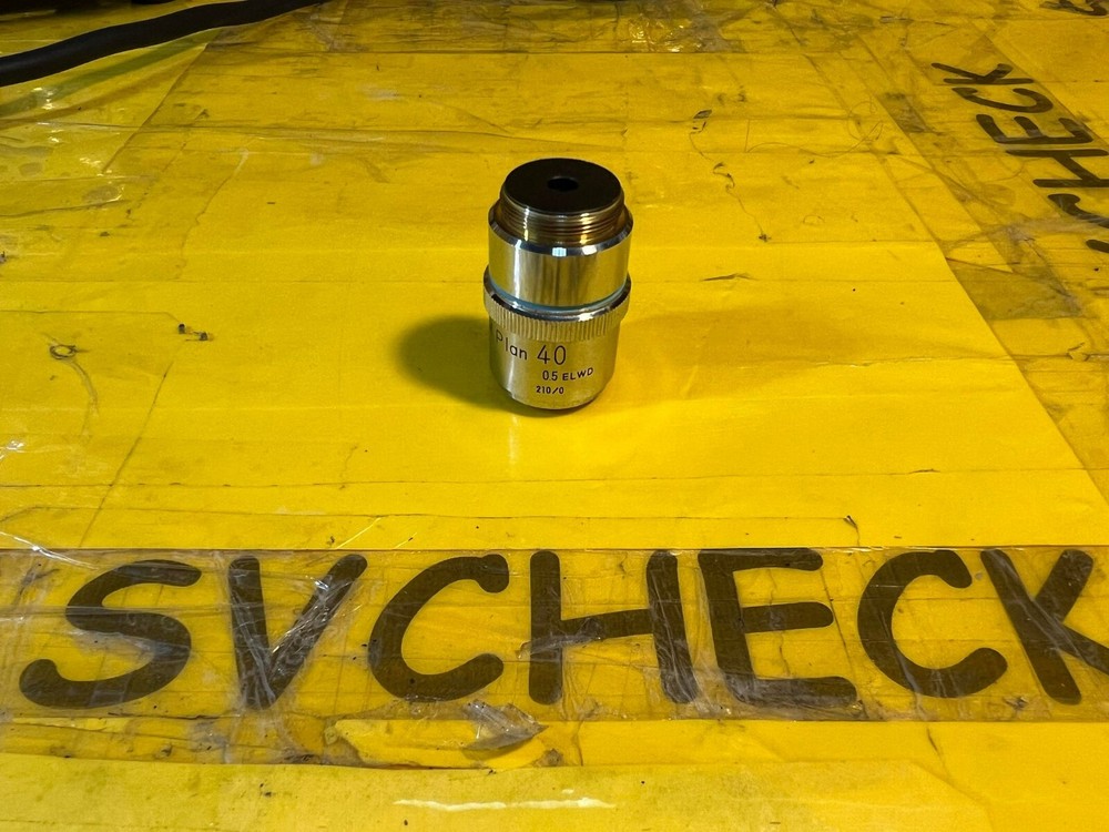 Nikon M Plan 40X 0.5 ELWD 210/0 Microscope Objective Lens