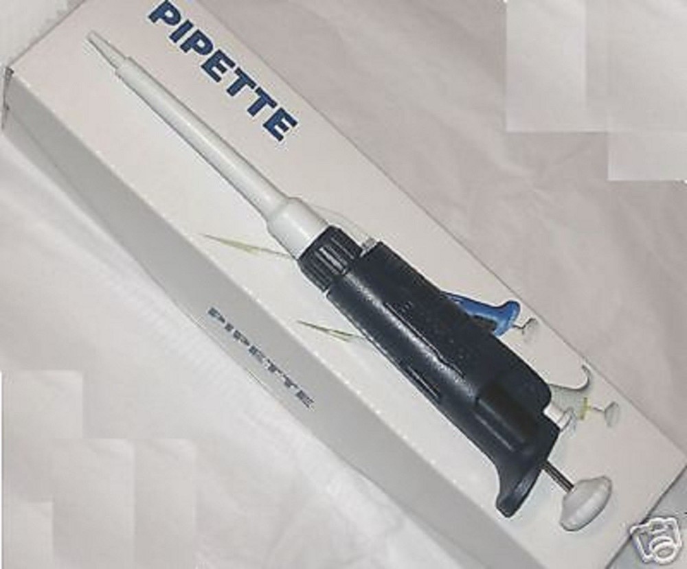 Adjustable volume pipette pipettor pipetter micro variable New