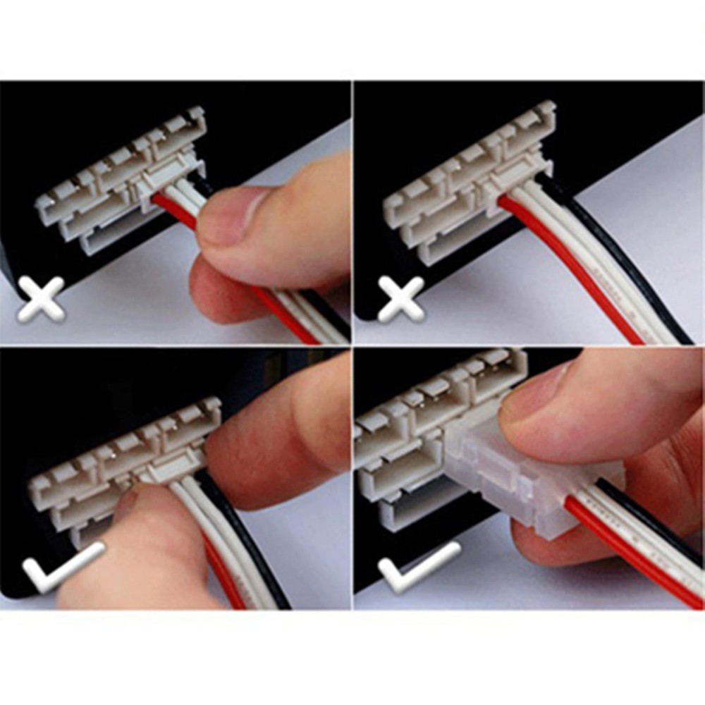 20 PCS Ab Clip Balance Plug Protector 3s Lithium Polymer Battery Connector