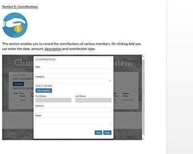 Church Management Software Professional System; Church Facilities, Office,