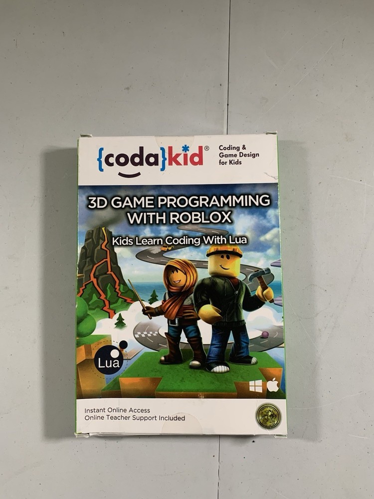 Codakid Coding And Game Design For Kids 3d Game Programming With Roblox (Lua)