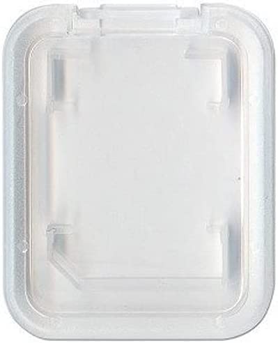 Clear Plastic SD Memory Card Case Holder | Lightweight PP Plastic