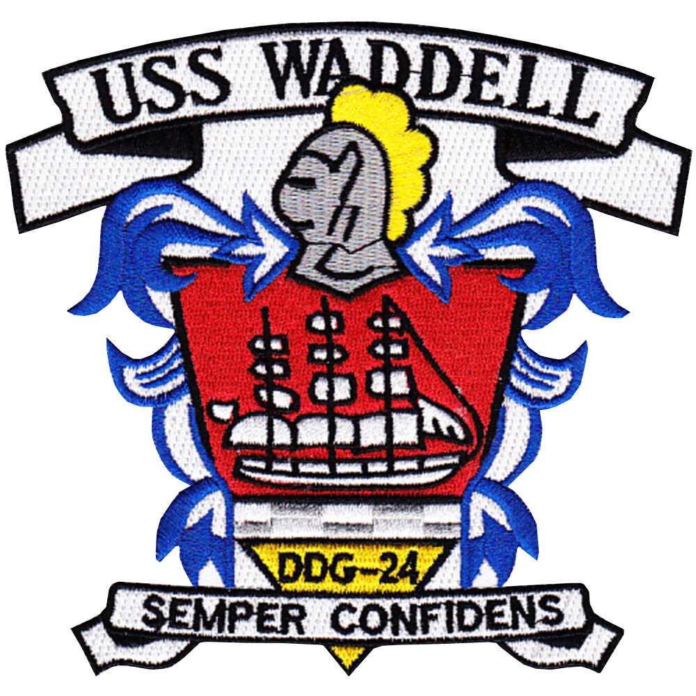 DDG-24 USS Waddell Patch