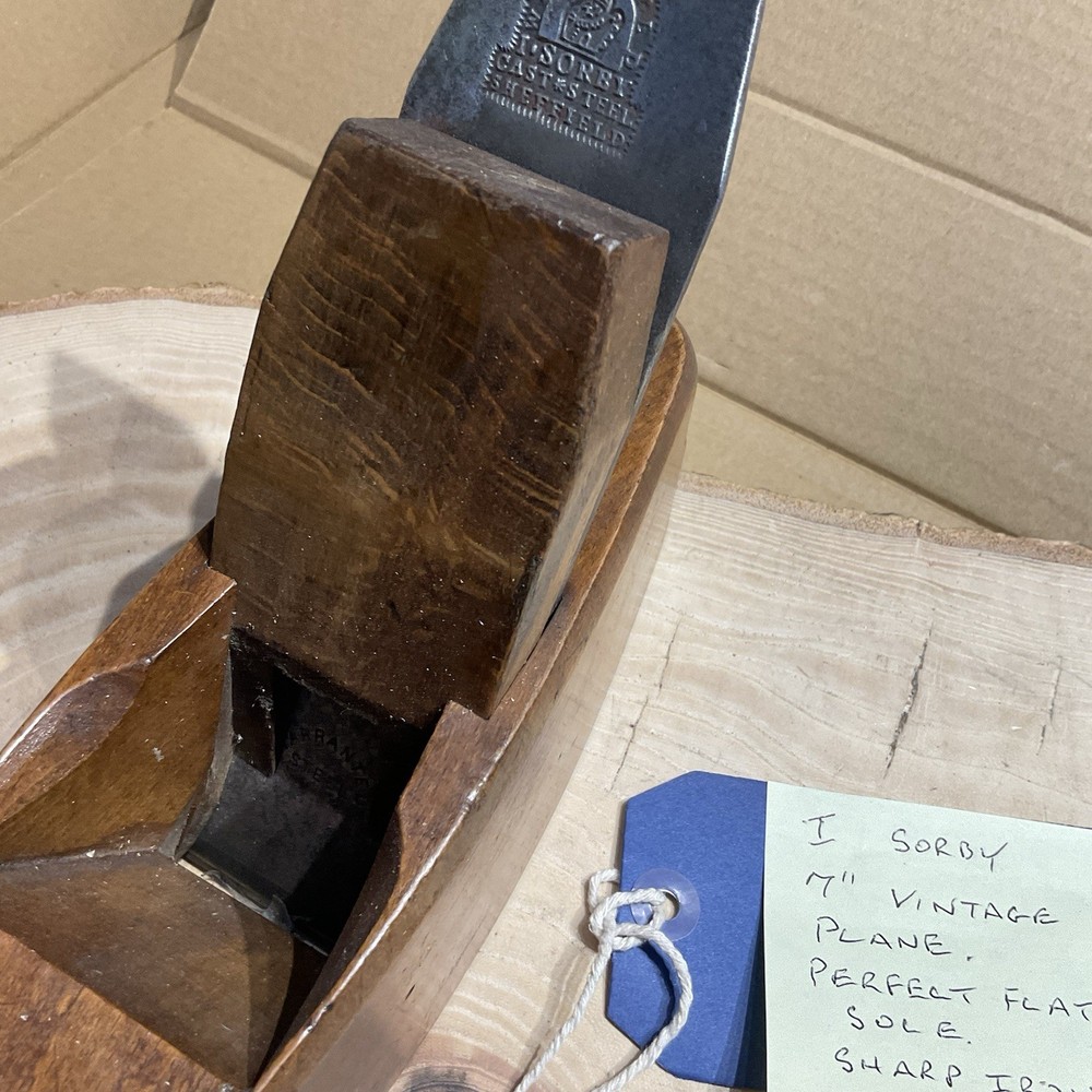 7” ORIGINAL BEECH SMOOTHING PLANE