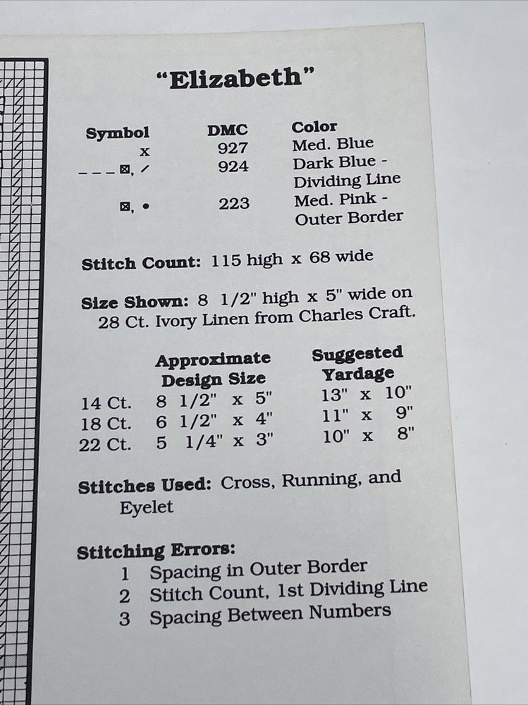 Kohl Lection We Sisters Three Sampler Cross Stitch Pattern