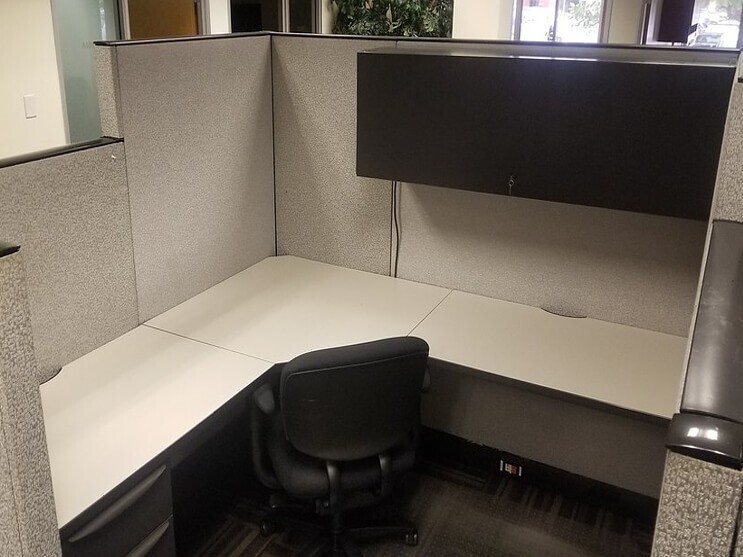 Haworth Premise 6x6 Pre Owned Office Cubicles