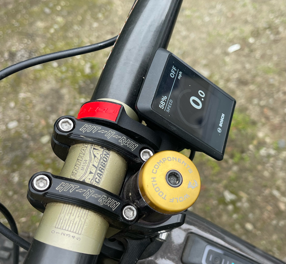 CARBONFIBER BOSCH KIOX STEALTH DISPLAY HANDLEBAR MOUNT (Right or Left)