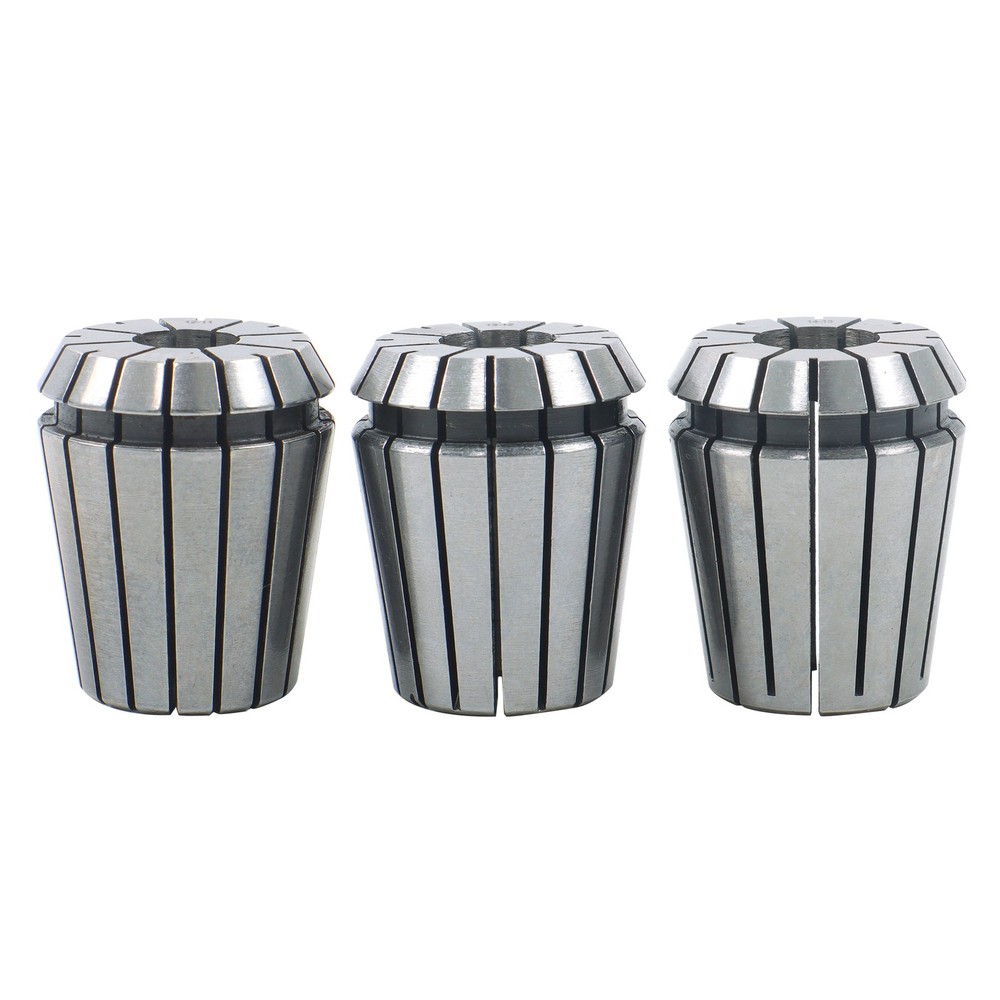 LABLT 18 Pcs Spring Collet Set & Carrying Case MT3 Shank ER32 M12 Collet Chuck