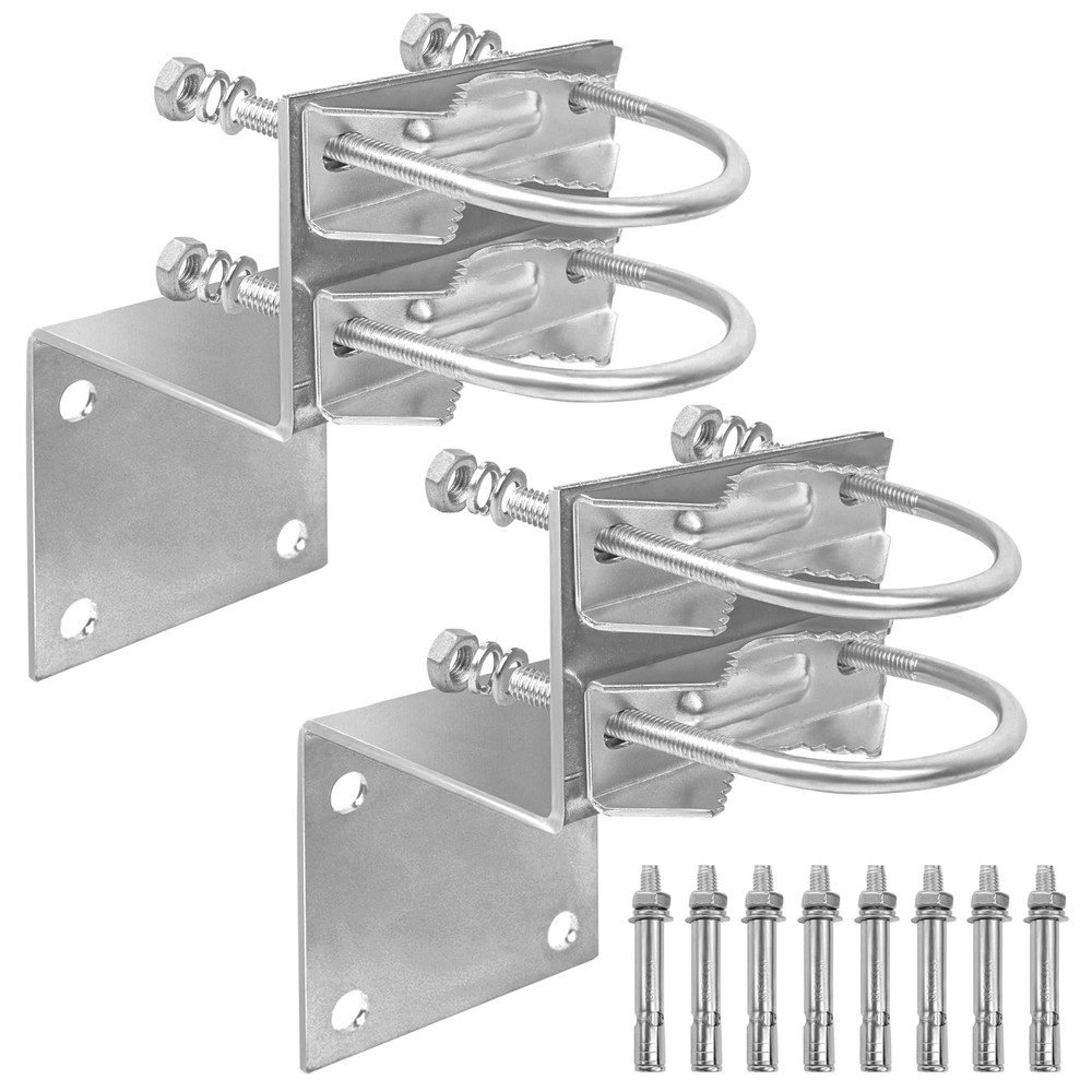 XRDS-RF Antenna Pole Mount Kits, Bracket with Silver