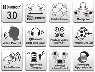 Sena SMH5 Bluetooth Intercom - Dual