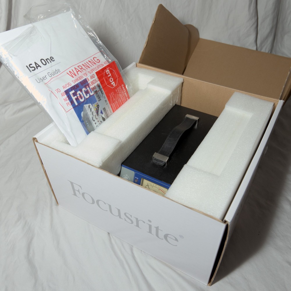 Focusrite ISA One Analog Microphone Preamp with Power Supply