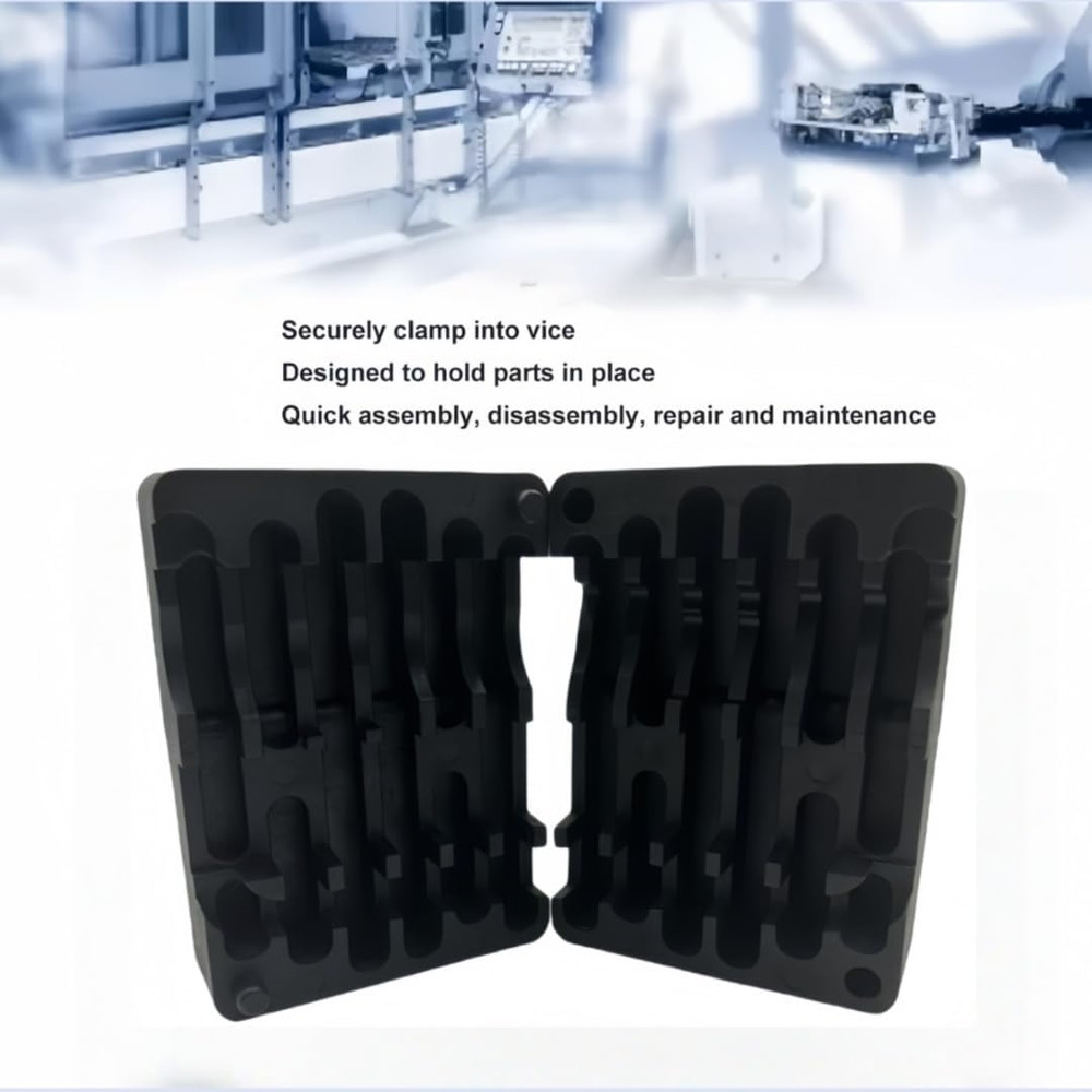 Vise Tool Block Plastics Black Repair Smithing Tool （Upper 15） Part Support, Sam