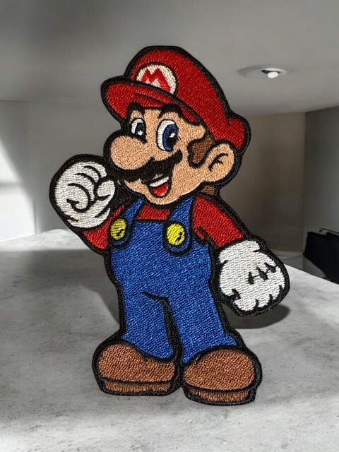 Mario patch Multi Sizes