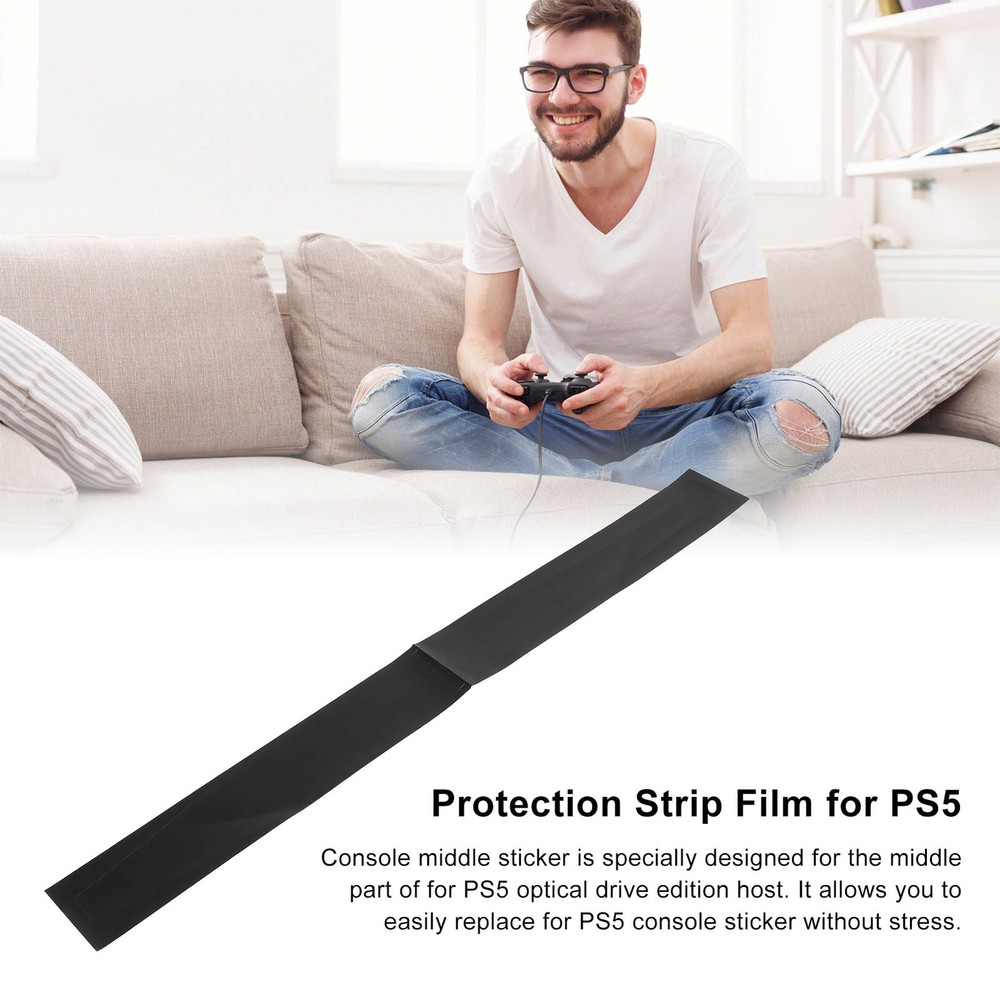 PS5 Console Middle Skin Integral Scratch Resistant Sticker for Accessories