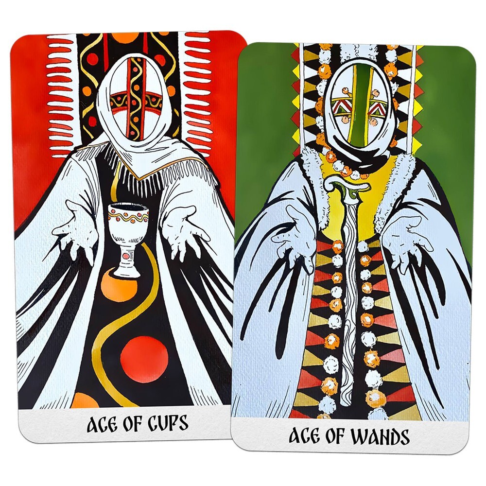 Hutsul Tarot, 78 Cards Deck, Ukrainian Tarot