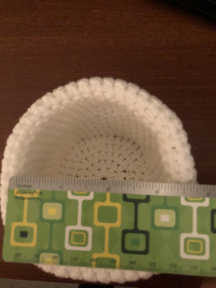 100% cotton crocheted spa container