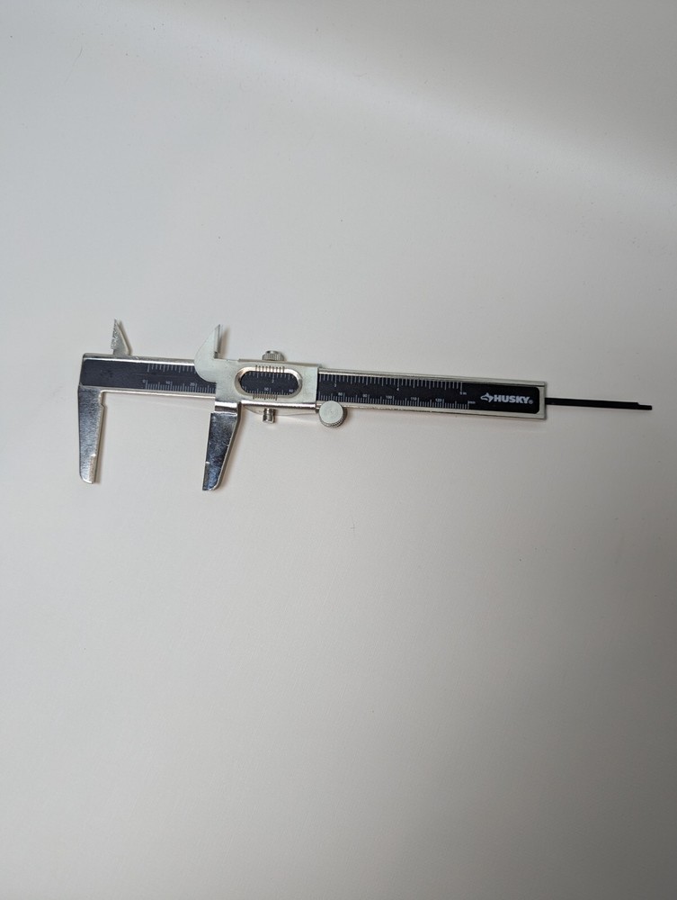 Husky 5" High Contrast Vernier Caliper